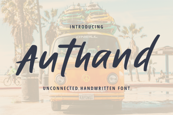 Authand: A Brushed Handwritten Typeface for Editors