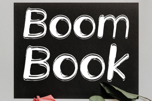 Boom Book Font for Authentic Branding