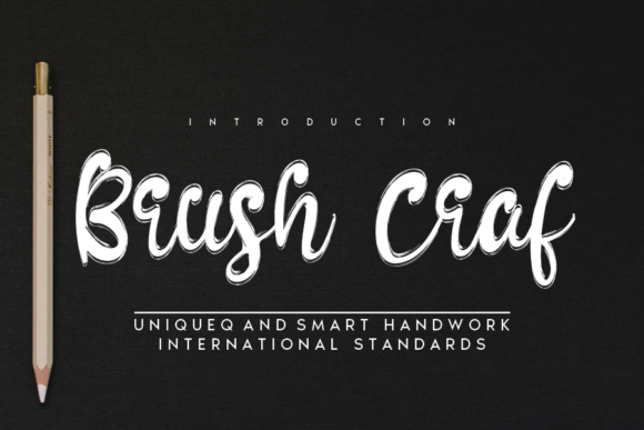 Brush Craf: The Handwritten Typeface for Bold Branding