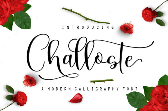 Challoste Typeface for Elegant Editorial Design