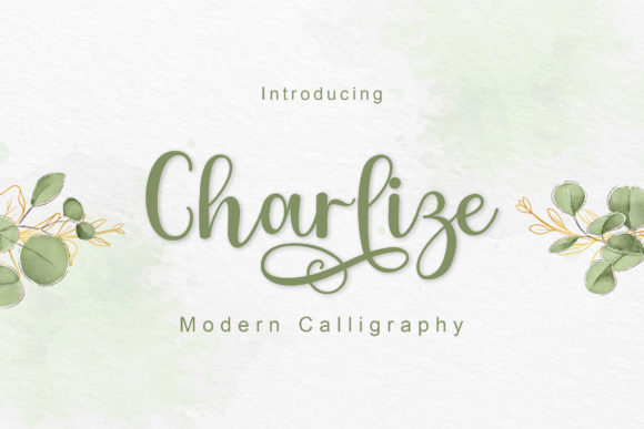 Charlize Font: Elegant Script for Web Design