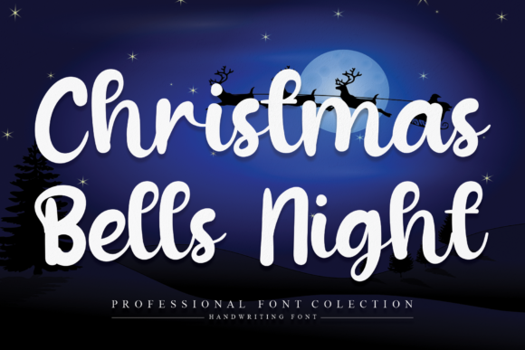 Christmas Bells Night: A Sweet Handwritten Font Review