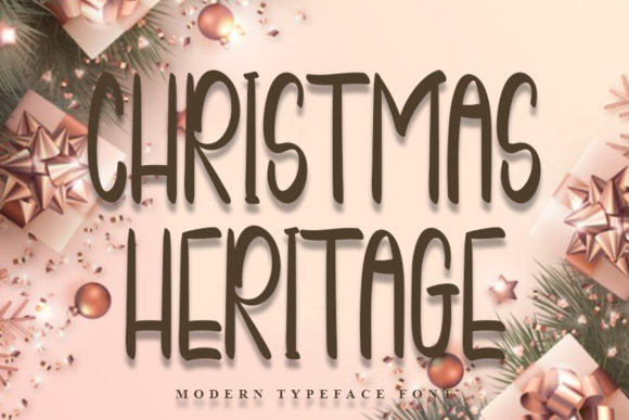 Christmas Heritage: A Natural Handwritten Font for Makers