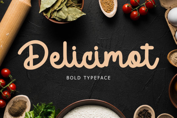 Delicimot Font: Elegant Script for Branding