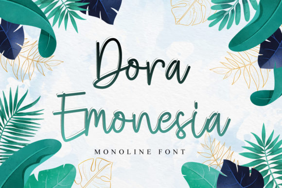 Dora Emonesia Font for Editorial Design