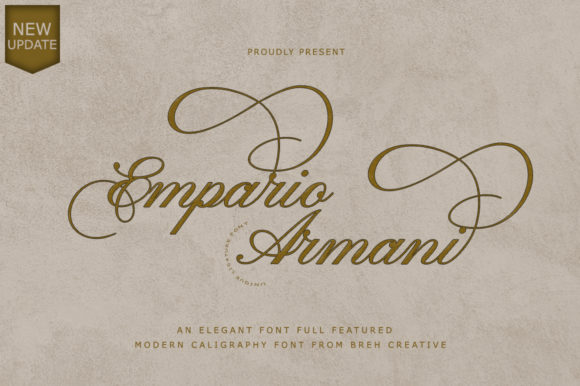 Empario Armani: The Script Handwritten Font for Marketers