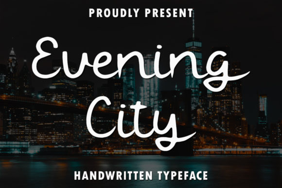 Evening City Font: Elevate Your Campaign Visuals