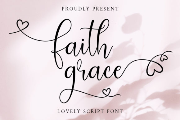 Faith Grace: A Romantic Script Font for Campaigns