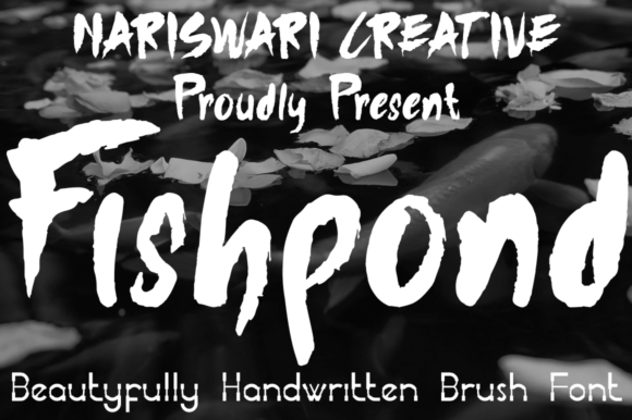 Fishpond Font Review: A Unique Handwritten Script for Designers