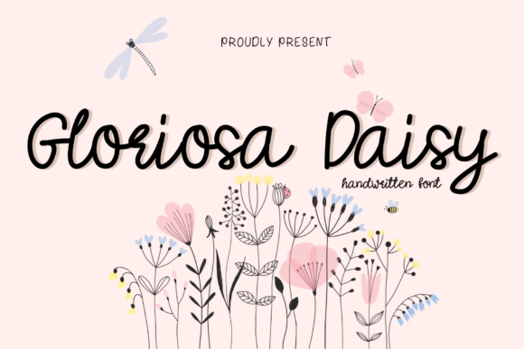 Gloriosa Daisy Font for Modern Campaigns
