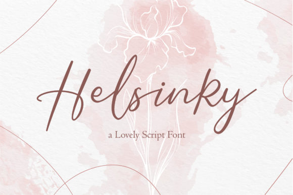 Helsinky: A Handwritten Font for Luxurious Brands