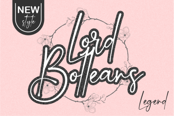 Lord Bolleans: A Delicate Handwritten Typeface for Elegant Branding