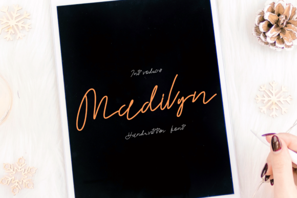 Madilyn Font: Elevating Campaign Visuals with Script Handwritten Elegance