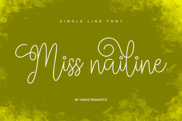 Miss Nailine Font for Elegant Web Design