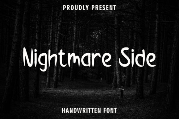 Nightmare Side Font for Authentic Web Design