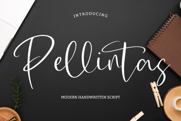 Pellintas: The Handwritten Font for Modern Brands