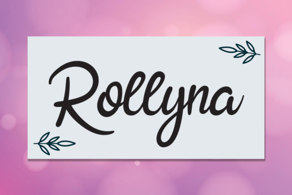 Rollyna Font: Elevate Your Campaign Visuals