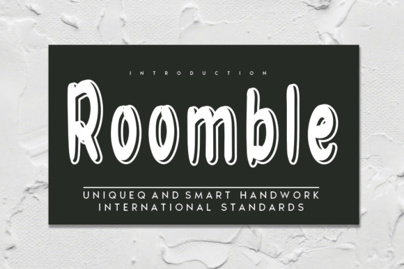 Roomble Font: Elevate Social Media & Brand Design