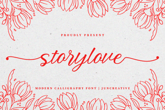 Storylove Font for Modern Web Design