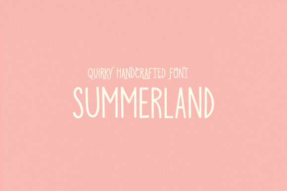 Summerland: A Handwritten Font for Authentic Branding
