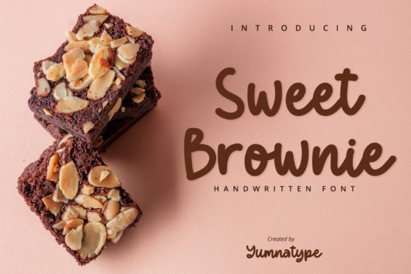 Sweet Brownie: The Elegant Handwritten Typeface