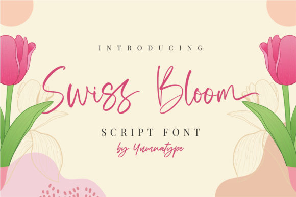 Swiss Bloom: The Elegant Handwritten Font for Branding