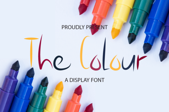 The Colour: A Joyful Script Handwritten Font for Editors