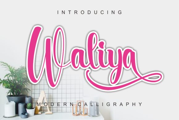 Waliya Typeface for Elegant Editorial Design