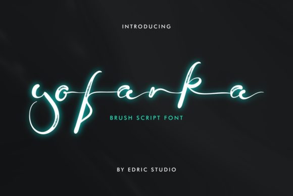 Yofanka: A Balanced Script Font for Web Design
